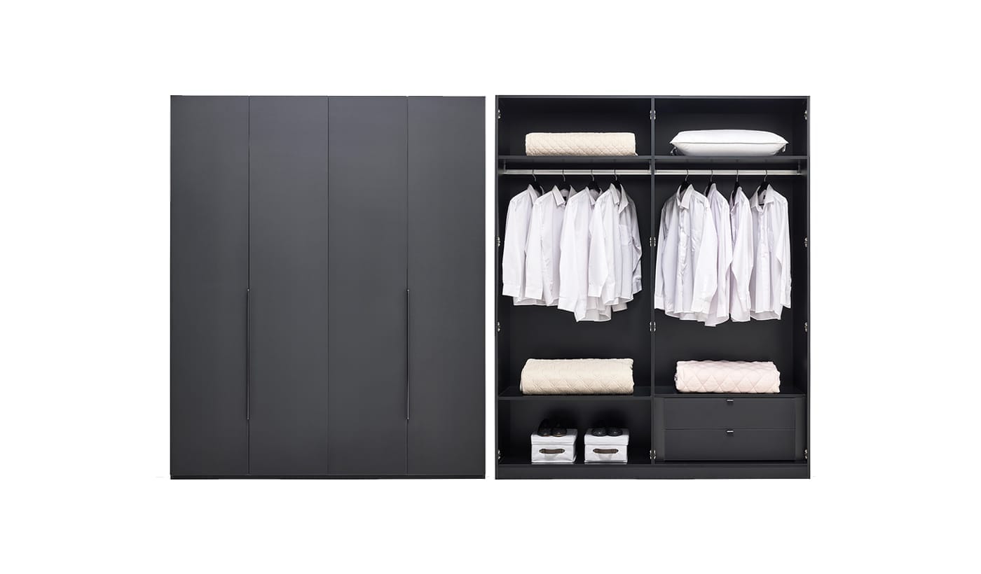 Legato Slaapkamer Set  - Zwart