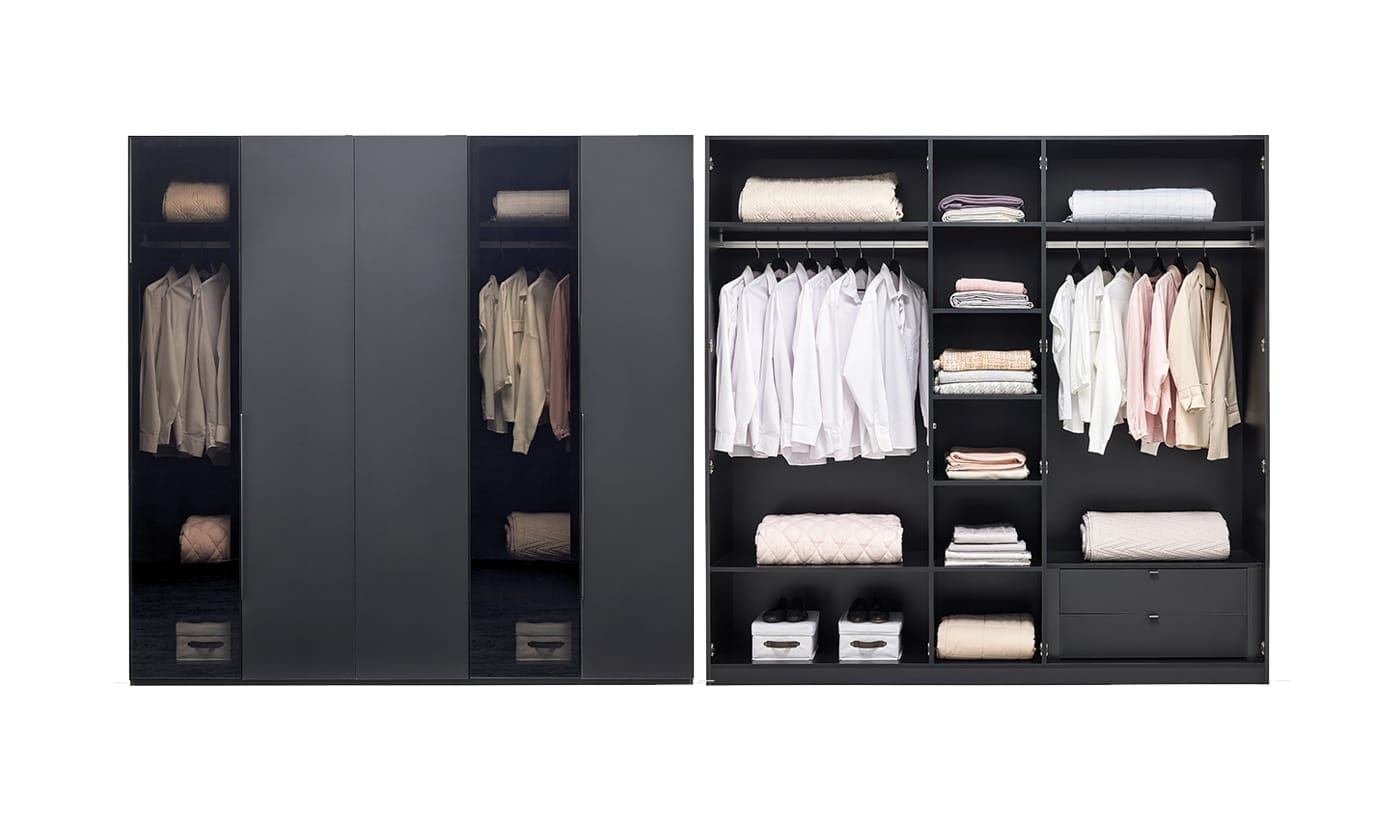 Legato Slaapkamer Set  - Zwart