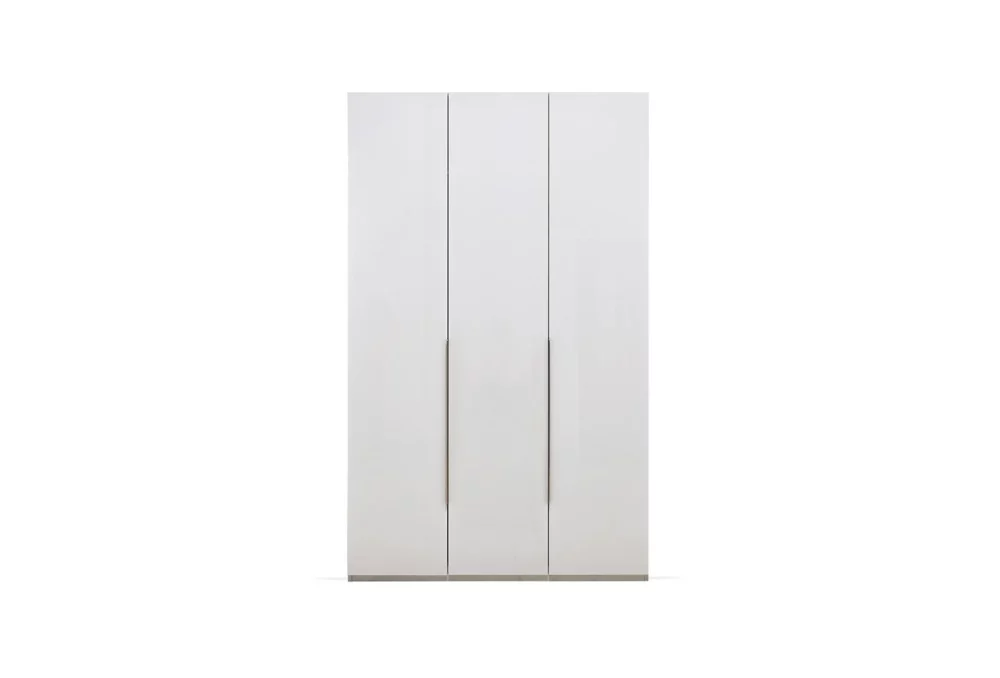 Legato 3 deurs kledingkast wit