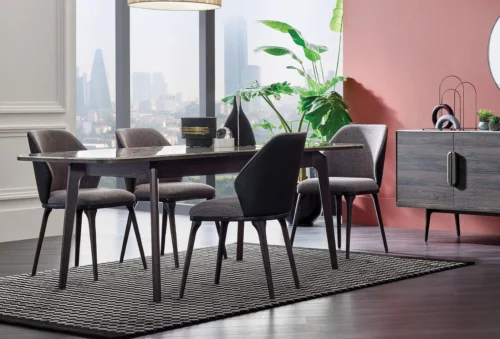 Eettafel met stoelen Enza Home Rotterdam